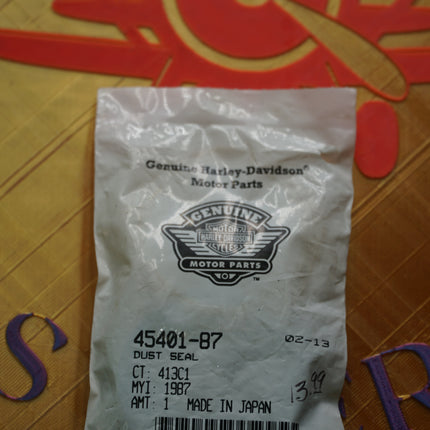 NOS Harley Davidson Dust Seal 39mm Fork XL FXR 45401-87