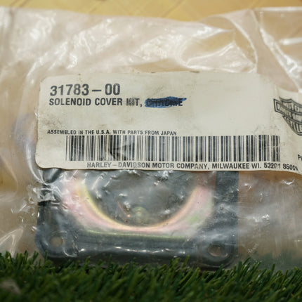 NOS Harley Starter Solenoid Cover Kit 31783-00 Wrinkle Black OEM 94-16