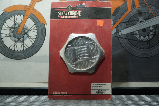 NOS Show Chrome 5.5" Aluminum Kickstand Disk – Part #4-249
