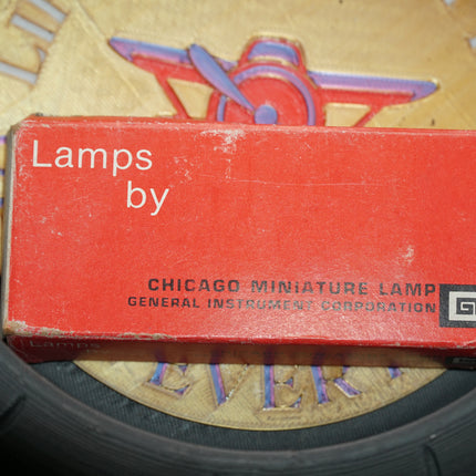 Chicago Miniature B1A Neon Glow Indicator Lamps 125V T3-1/4 BA9s Base [10-Pack]