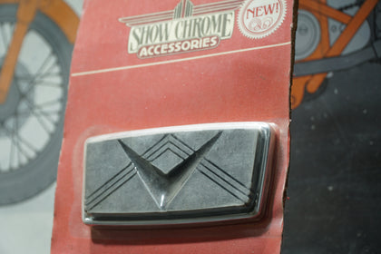 Show Chrome V-Style Brake Pedal Cover for Honda VTX – Part #21-555 photo 1