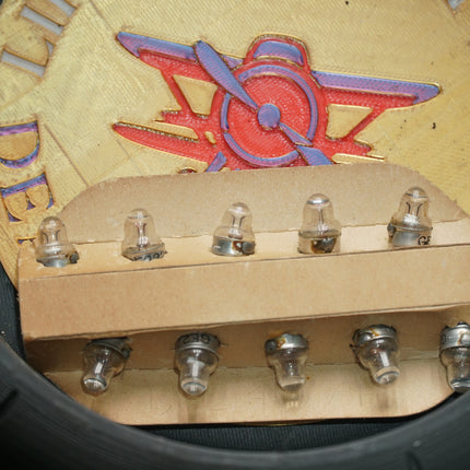 Vintage GE 222 Miniature Flashlight Bulbs Box of 10 | Lens Top 2.25V Screw Base