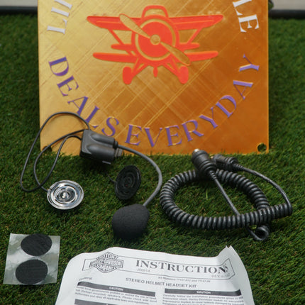 OEM Harley Boom Audio Stereo Helmet Headset Kit 77147-98 Needs Headset