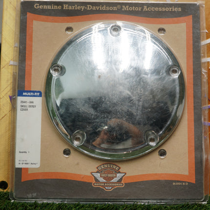 OEM Harley FLHTCUI Left Derby Cover 25415-99 1999-2006 w Hardware