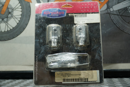 Kuryakyn 8811 Rear Footpeg Adapters – Chrome – Yamaha OEM Peg Mounts photo 1