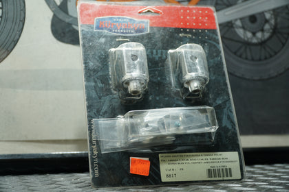 Kuryakyn 8817 Splined Peg Adapters – Chrome – Honda & Yamaha photo 2
