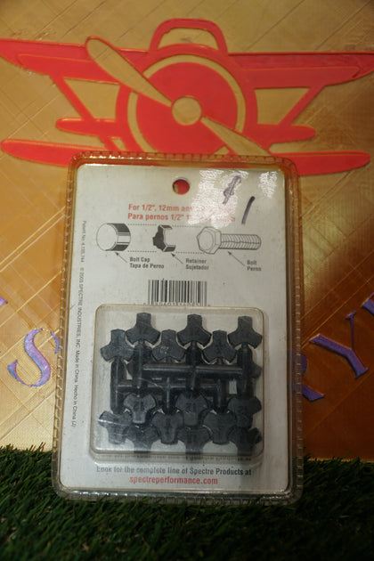 SPECTRE 14085 Chrome Show Car Dress Up Bolt Cap Covers 1/2 Inch 12mm, 13mm Bolts photo 2