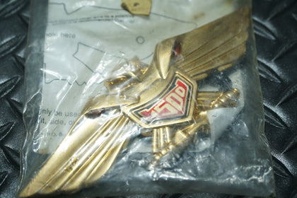 Kuryakyn 5115 Gold Curve Condor 1500 Amber Light – Vintage Emblem Badge photo 2