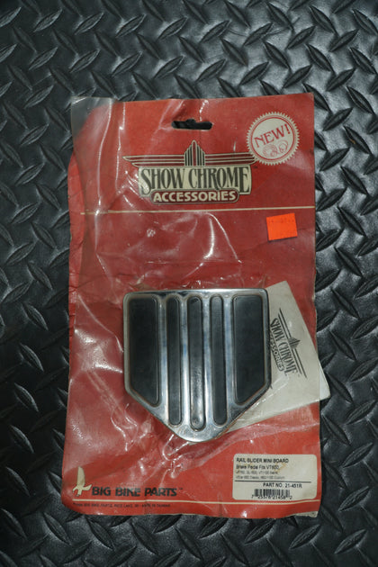 Show Chrome 21-451R Rail Slider Mini Board Brake Pedal – Fits VT600, GL1500, VT1100, V-Star 650/1100 photo 1