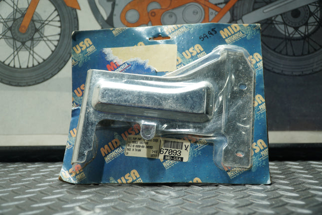 Mid-USA 67093 Chrome Oil Pump Top Plate Cover – Fits Harley FLT Models 1993–1998