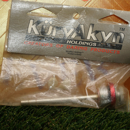 New Harley 1980-1986 Big Twin 5-Speed Chrome Oil Dipstick | Kuryakyn 1012 Red Accent