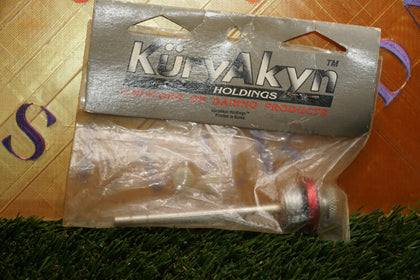 New Harley 1980-1986 Big Twin 5-Speed Chrome Oil Dipstick | Kuryakyn 1012 Red Accent photo 2