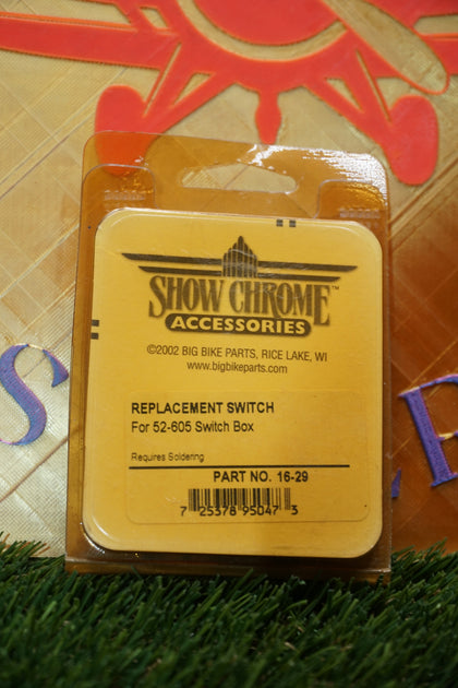 New Show Chrome 16-29 Replacement Toggle Switch 6A 125V for Switch Block 52-605 photo 2