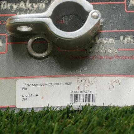 New Harley Kuryakyn Chrome 1-1/8" Magnum Quick Clamp | Fits 1.125 Tubing 7941