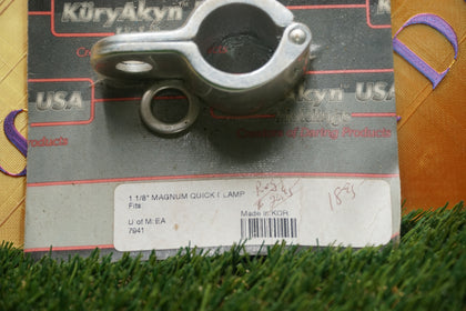 New Harley Kuryakyn Chrome 1-1/8" Magnum Quick Clamp | Fits 1.125 Tubing 7941 photo 2