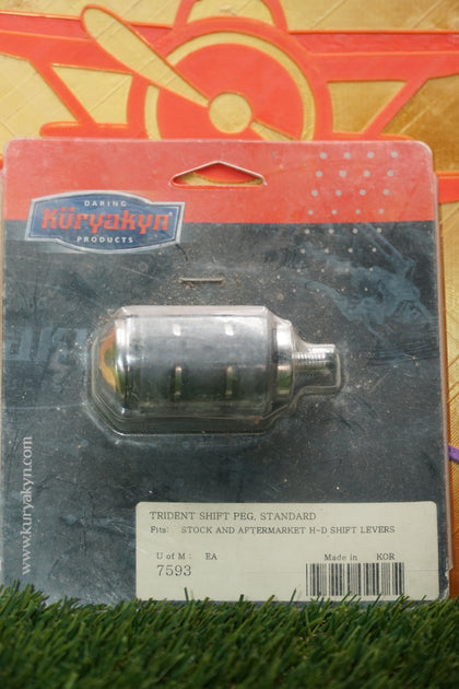 Harley-Davidson Chrome Trident ISO Shift Peg Vibration Dampening | Kuryakyn 7593 photo 2
