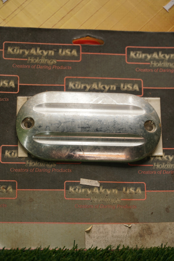 Harley Shovelhead Evolution Softail Chrome Primary Inspection Cover | Kuryakyn