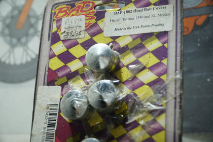 Bad Ass Products BAP-1002 Head Bolt Covers – Fits 1989 & Later Harley 1340 Evo & XL Sportster Models photo 3