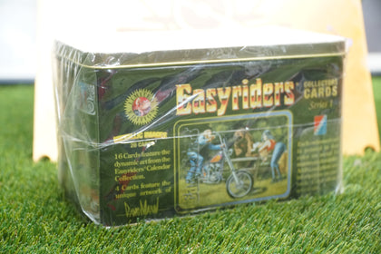 Easyriders Series 1 Metallic Images Collector Cards Sealed Tin David Mann photo 2