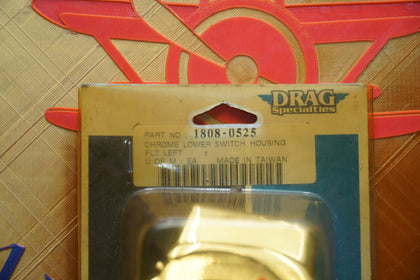 Drag Specialties Left Chrome Lower Switch Housing Harley Touring 1996-2013 photo 3