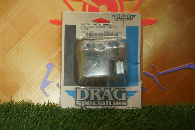 Drag Specialties Chrome Lower Right Switch Housing Cover Harley-Davidson