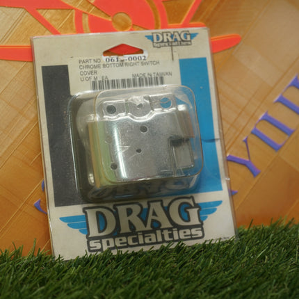 Drag Specialties Chrome Lower Right Switch Housing Cover Harley-Davidson