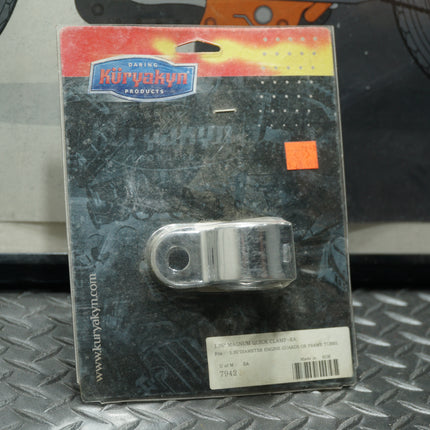 Kuryakyn 7942 Magnum Quick Clamp – Chrome – Fits 1-11/32” (1.35”) Engine Guards or Tubing