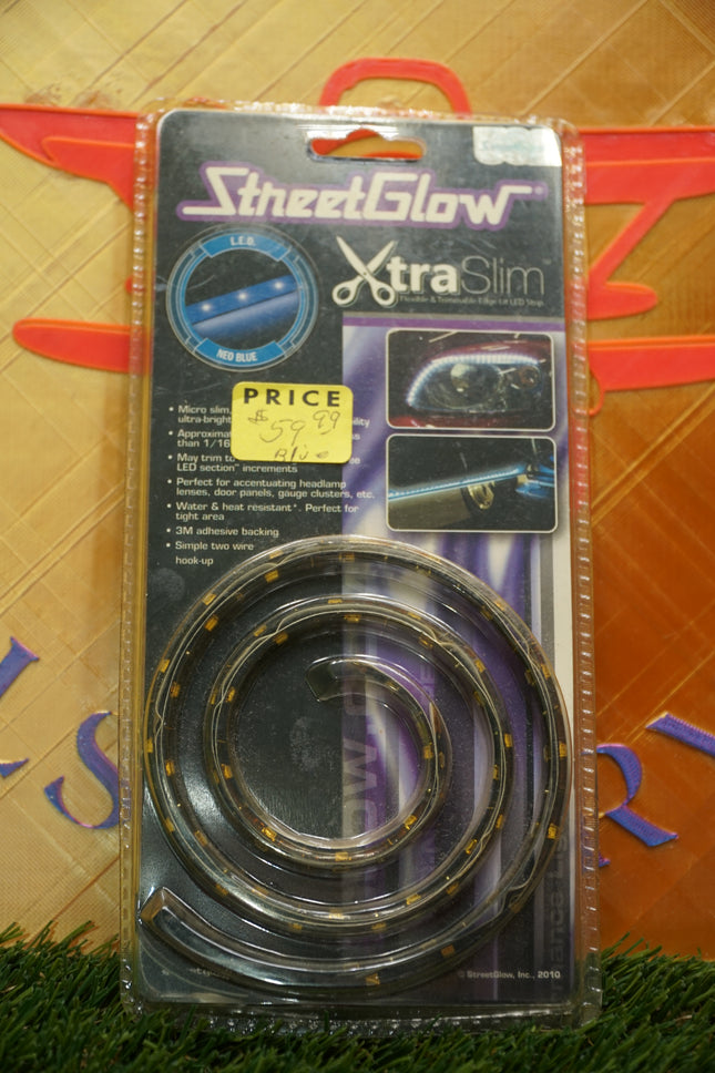 StreetGlow XtraSlim Flexible LED Strip Light Car Truck Universal Accent New