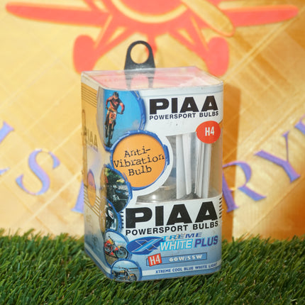 PIAA 2210 H4 Xtreme White Plus Halogen Headlight Bulb Anti-Vibration JPN