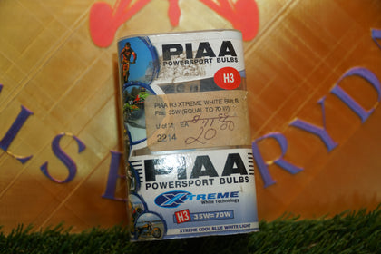 PIAA 2214 H3 Xtreme White Powersport Halogen Bulb 35W 70W Eq Motorcycle New photo 2