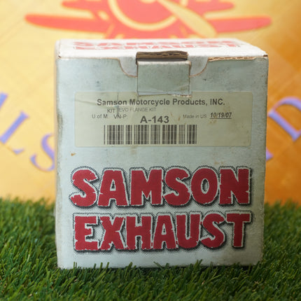 Samson Exhaust A-143 Evo Flange Kit New | Fits Harley Evolution Big Twin 80