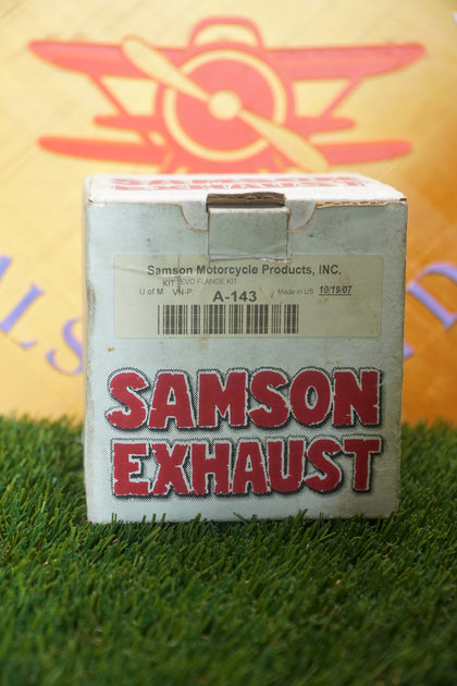 Samson Exhaust A-143 Evo Flange Kit New | Fits Harley Evolution Big Twin 80 photo 1