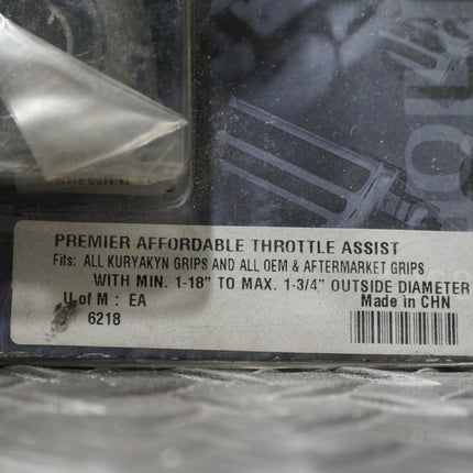 Kuryakyn 6218 Premier Throttle Assist – Universal Fit for 7/8” & 1” Handlebars ￼