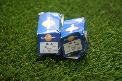 2-Pack Candlepower H7LL 12V 55W PX26d Long Life Halogen Headlight Bulbs Lot photo 3