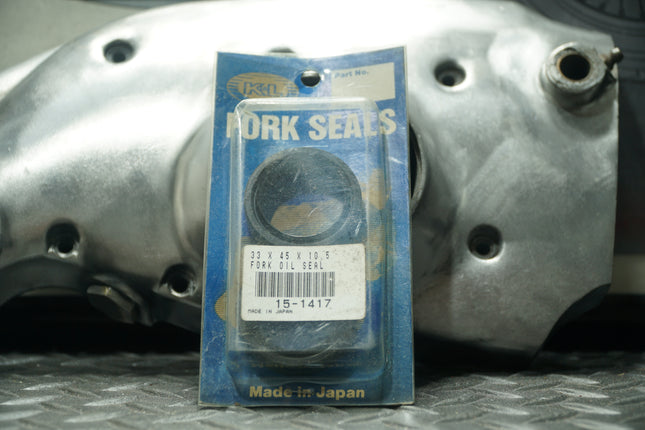 K&L 15-1417 Fork Seals 35x48x10.5mm – Fits Yamaha XS650 (1975–1976), XS500 (1975–1978), RD400 (1976–1979), Kawasaki KZ400 (1974–1978)