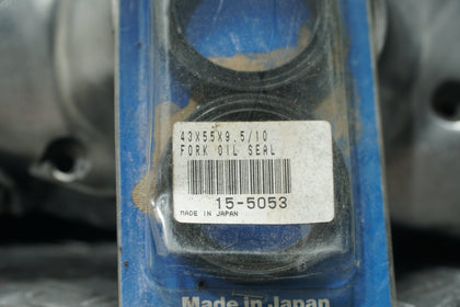 K&L 15-5053 Fork Seals 43x55x9.5/10mm – Fits Kawasaki ZX-10R, ZRX1200, Suzuki Hayabusa, Yamaha R1, FZ1, V-Max photo 2