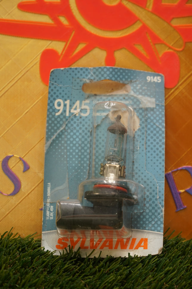 Sylvania 9145 Basic Halogen Fog Light Bulb 12.8V 45W PY20d Single Replacement New