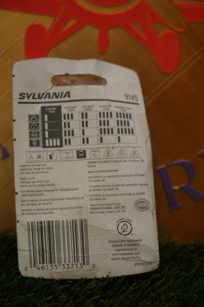 Sylvania 9145 Basic Halogen Fog Light Bulb 12.8V 45W PY20d Single Replacement New photo 2