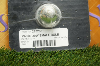 New Lazer Star FTD-VL Vizor 20W Halogen Small Lamp Bulb Biker's Choice 223235 photo 2