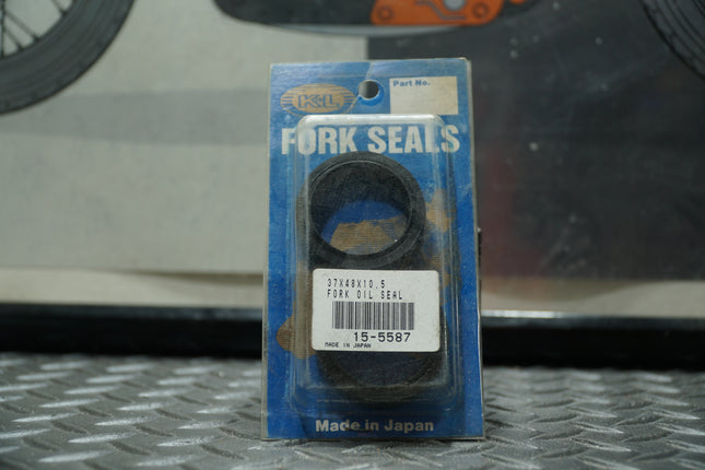 K&L 15-5587 Fork Seal Kit 37x48x10.5mm – Fits Honda, Yamaha, Suzuki, KTM, More