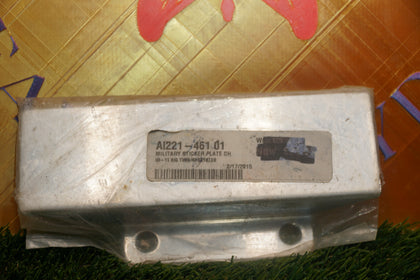 New NOS Cycle Visions AI221-461.01 Chrome Military Sticker Plate Harley 00-11 photo 2