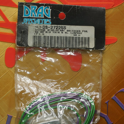 Drag Specialties DS-272255 Chrome Stop Start Switch Fits 1982-1995 Harley Big Twin XL
