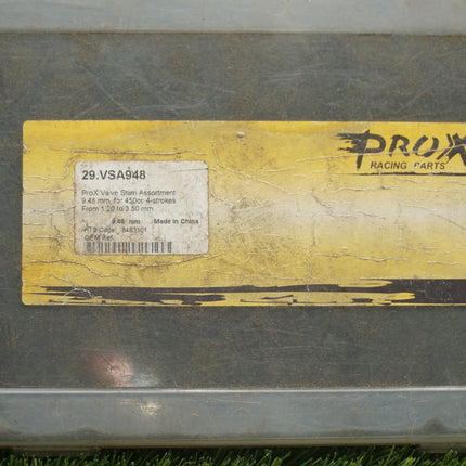 ProX 29.VSA948 Valve Shim Assortment Kit 9.48mm 450cc 4-Stroke Dirt Bike ATV
