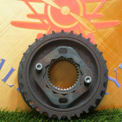 OEM Harley Sportster 883 1200 Front Belt Drive Pulley Sprocket 29T Lockplate 04-22