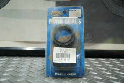 K&L 15-2569 Fork Oil Seal Set – 36x48x8/9.5mm | Made in Japan photo 2