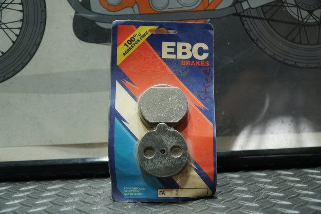 EBC FA62 Organic Front Brake Pads for Kawasaki KZ1000E, KZ1300 (1979–82)