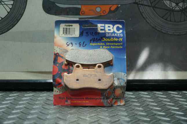 EBC FA69HH Double‑H Sintered Brake Pads for Honda CB, CX, Goldwing & Interceptor