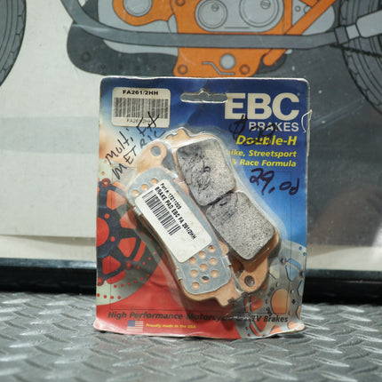 EBC FA261/2HH Double‑H Sintered Rear Brake Pads for Honda Goldwing & Victory
