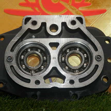 OEM Harley Twin Cam 5 Speed Transmission Bearing Housing Block Case 35036-99