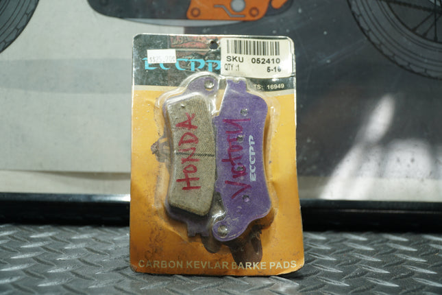 ECCPP 052410 Carbon-Kevlar Rear Brake Pad – Victory & Harley Touring (OEM Fit)
